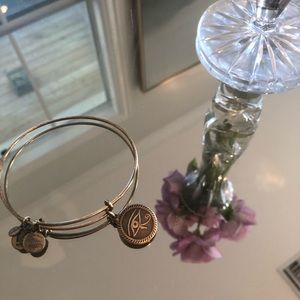 Alex and Ani brass bracelet, eye of Horus original